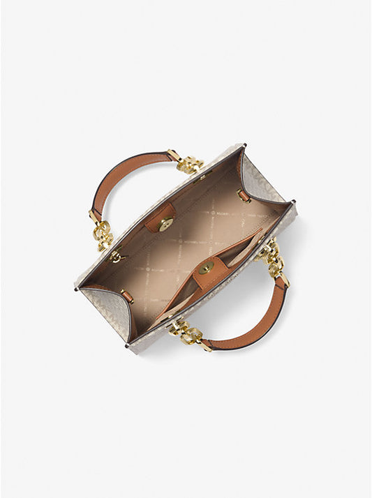 Michael Kors Cynthia Medium Signature Logo Satchel