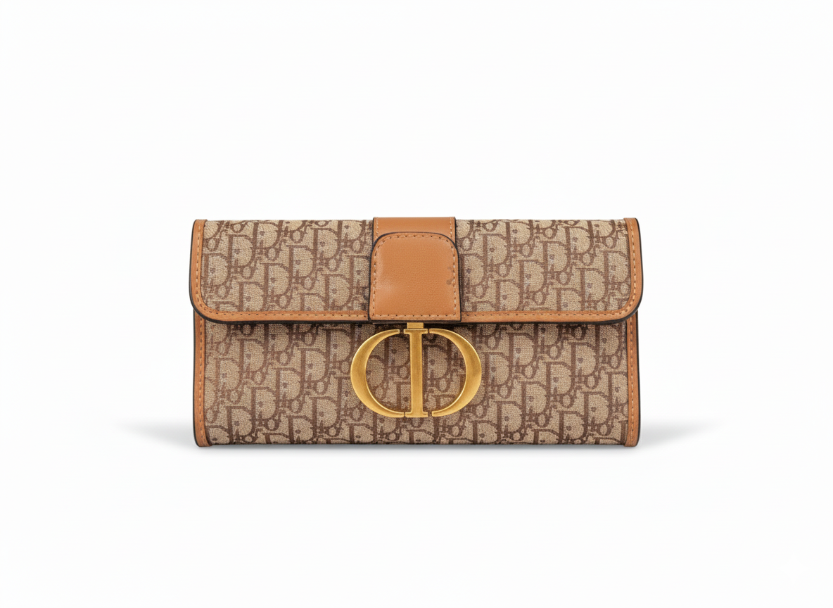 Christian Dior 30 Montaigne Clutch Oblique Canva