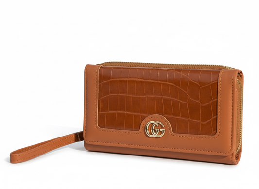 Gucci trifold women hand wallet