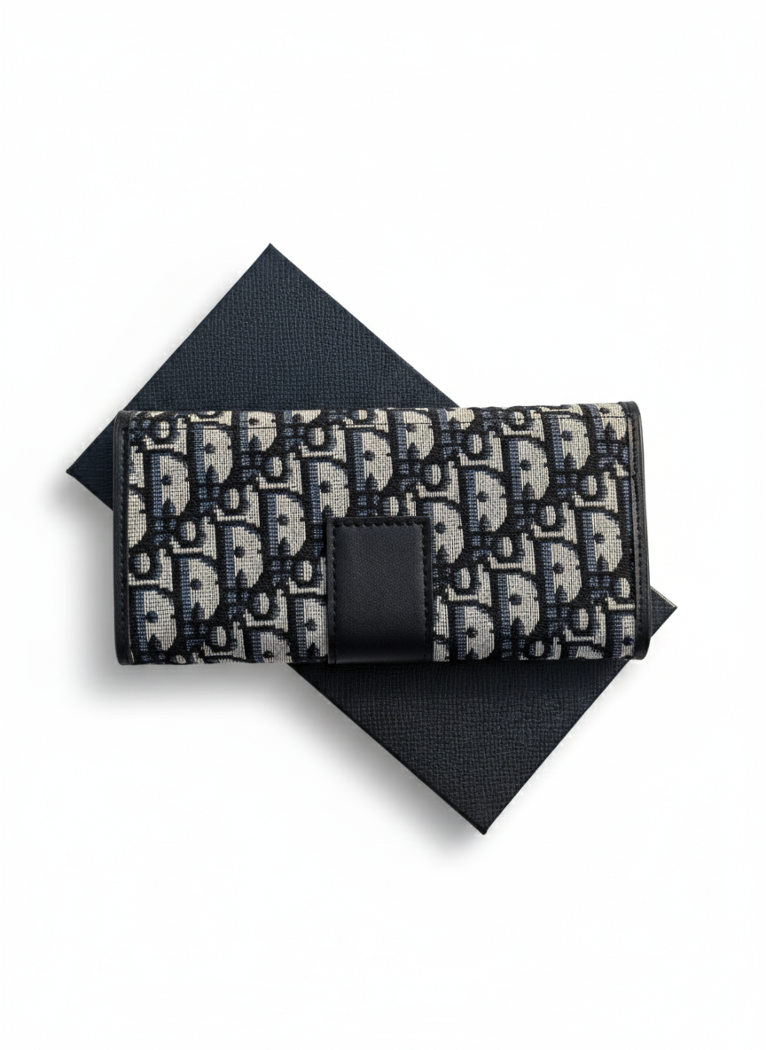 Christian Dior 30 Montaigne Clutch Oblique Canva