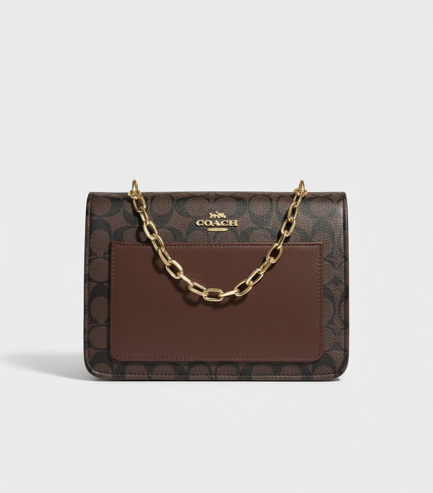 Coach Mila Crossbody Bag in Signature Canvas.