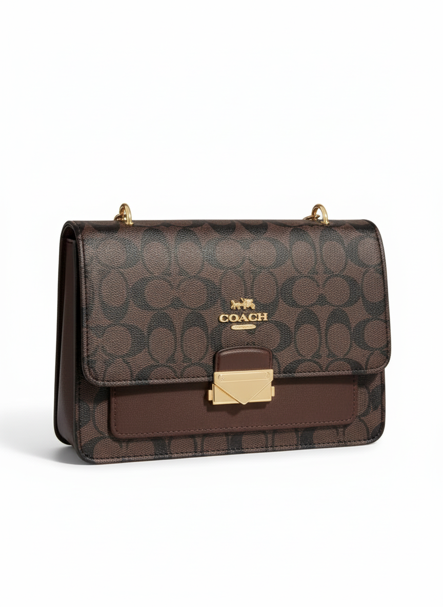 Coach Mila Crossbody Bag in Signature Canvas.