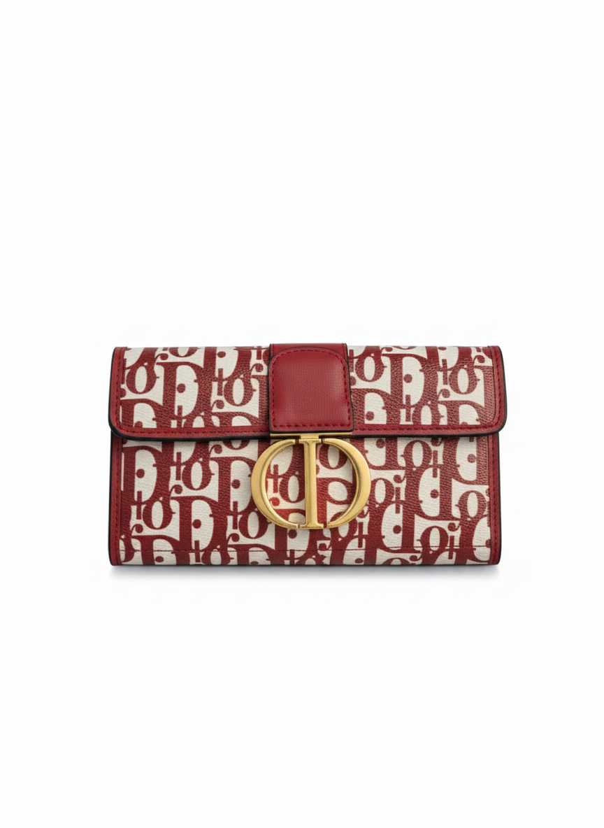 Christian Dior 30 Montaigne Clutch Oblique Canva