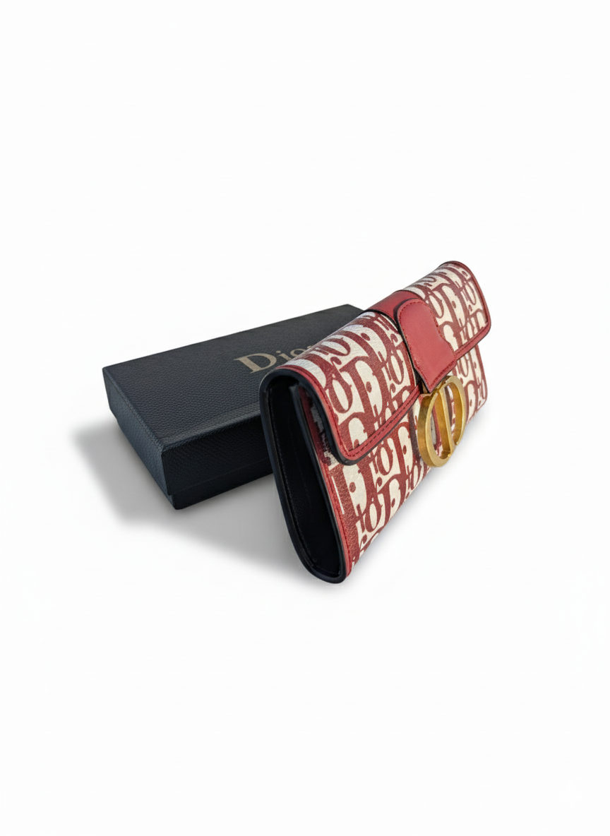 Christian Dior 30 Montaigne Clutch Oblique Canva