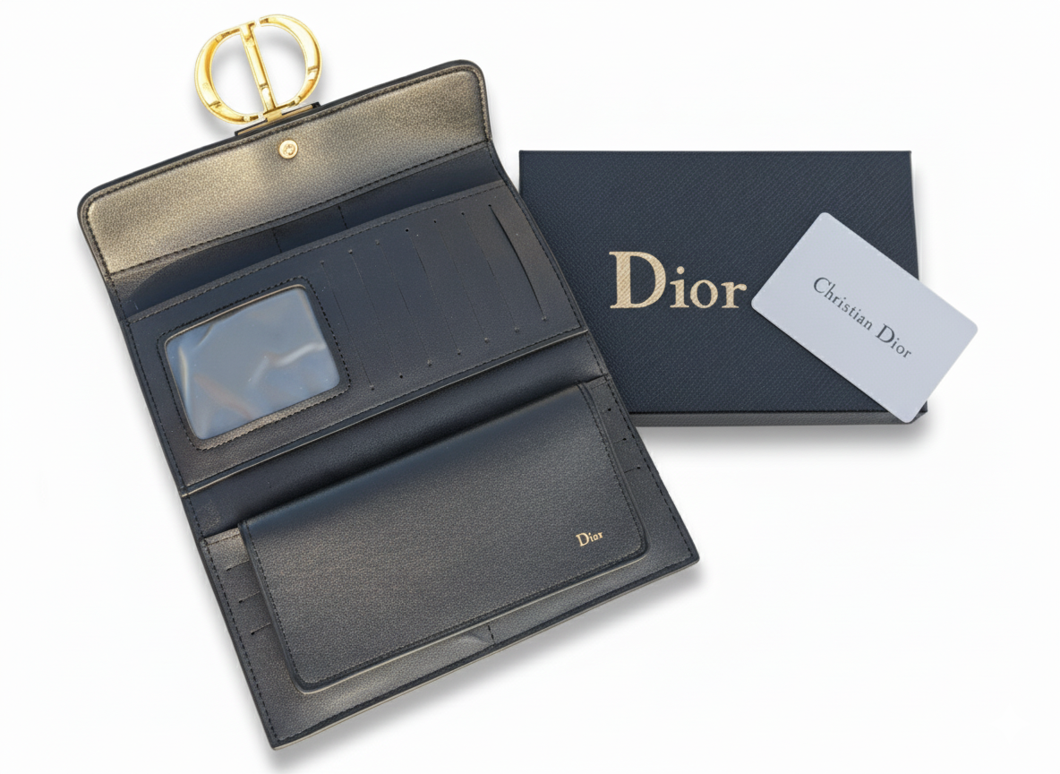 Christian Dior 30 Montaigne Clutch Oblique Canva