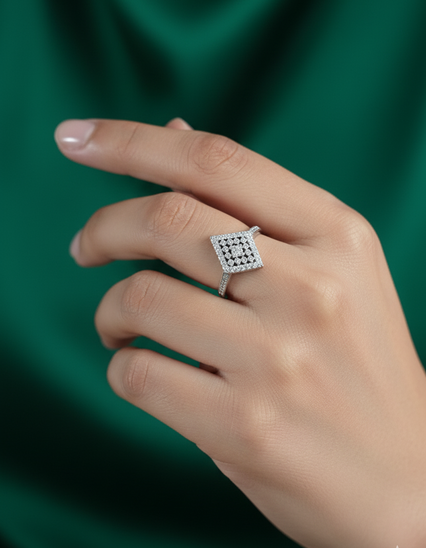 Geometric Pavé Designer Set