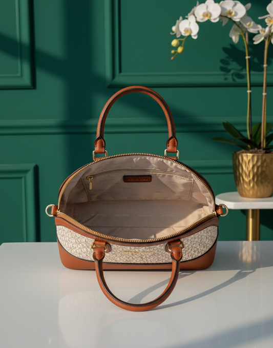 MICHEAL KORS MK ALMA SATCHEL BAG