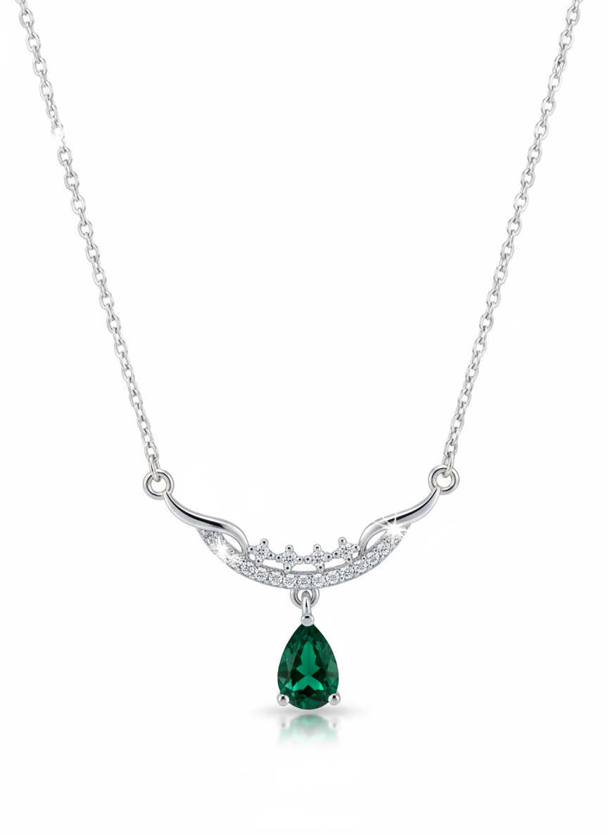 Emerald Green Zirconia Set