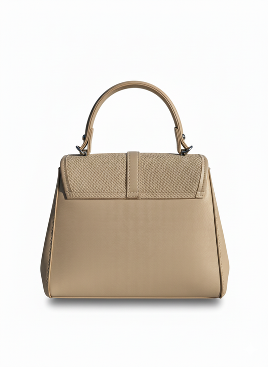 Makkah Beige top-handle handbag