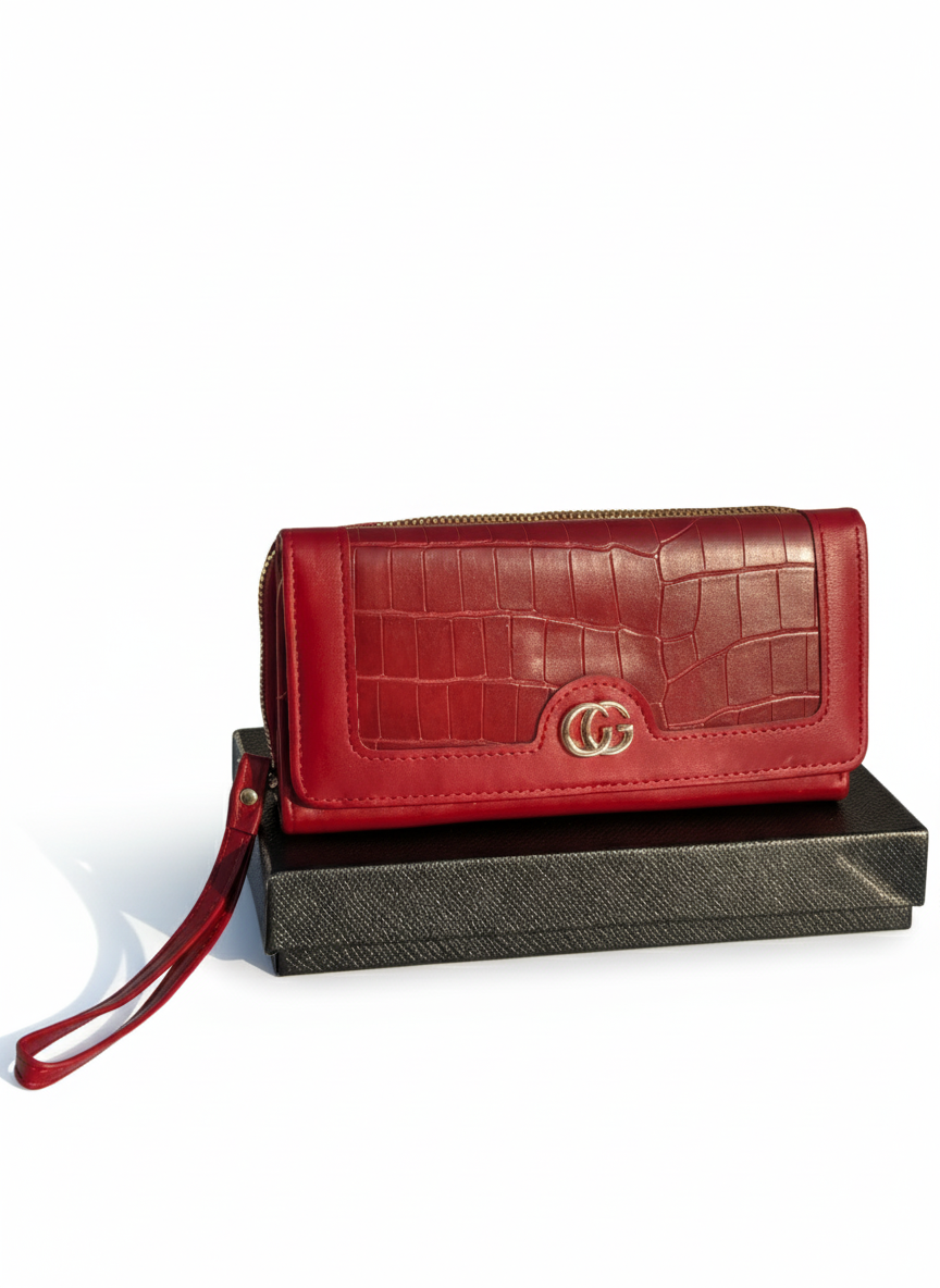 Gucci trifold women hand wallet