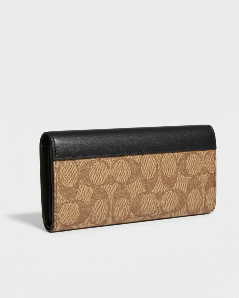 Coach Slim Envelope Wallet in Signature Canvas