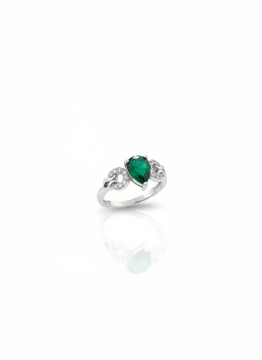 Emerald Green Zirconia Set