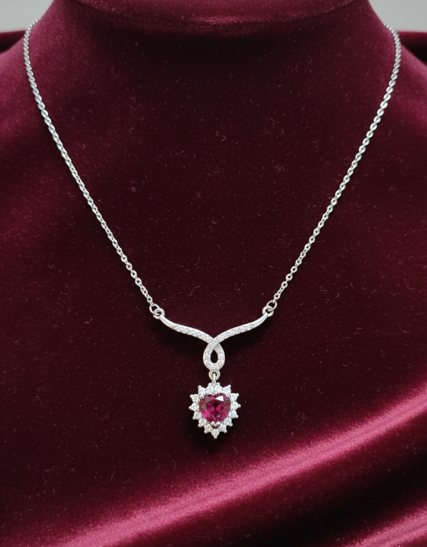 Ruby Red Heart Designer Set