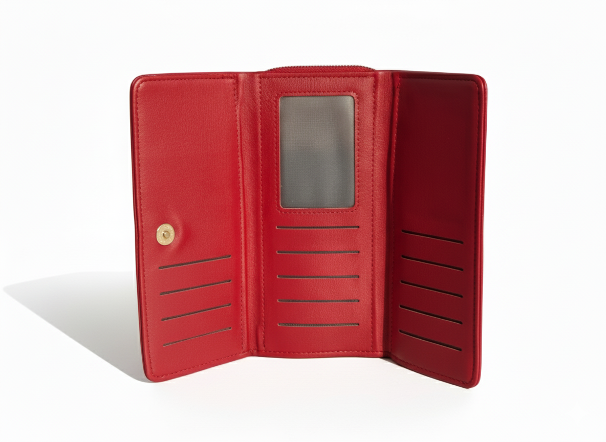 Gucci trifold women hand wallet