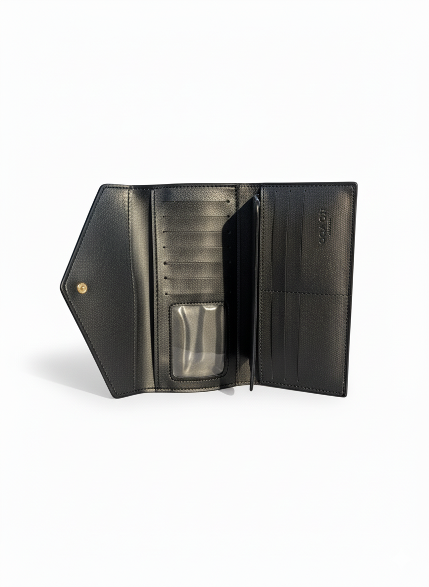 Coach Slim Envelope Wallet in Signature Canvas
