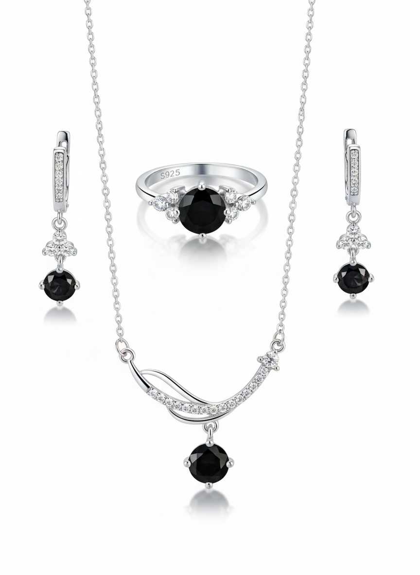 Black Zirconia Designer Set