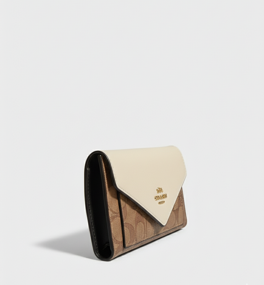Coach Slim Envelope Wallet in Signature Canvas